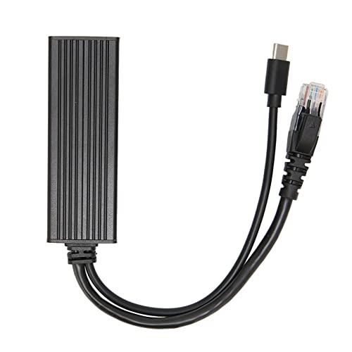 Diviseur POE Gigabit à haute vitesse et boîtier métallique de protection 5V