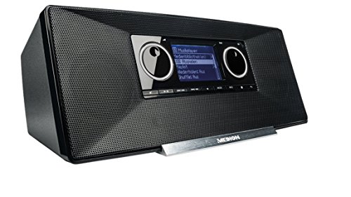 MEDION LIFE P85035 (MD 87090) WLAN Internet Radio mit DAB+ (UKW, DAB+, WLAN, DLNA, UPnP, 2 x 5 Watt, Weckfunktion) schwarz – Bild 3