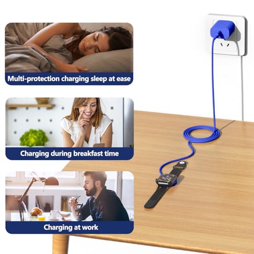 Susnwere Fast Charger for Apple Watch Chargers with 20w Charger Block,USB C Magnetic for i-Watch Fast Charging Cable for Watch Series SE/8/7/6/5/4/3/2/1 Includes 38mm 40mm 42mm 44mm 45mm Size