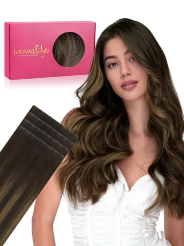 Image of WENNALIFE Invisi Edge 8cm Tape in Hair Extensions Human Hair