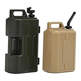 Material: el tanque de combustible de simulación RC de plástico es fácil de instalar y duradero. Está diseñado para su uso en terrenos accidentados y está diseñado para durar, por lo que su automóvil RC siempre se verá genial.