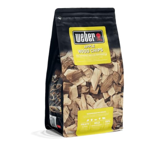Weber Apfelholz Räucherchips (700g Packung) - dezentes...