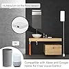 MOES Tuya ZigBee 3.0 Hub/Wired Gateway, WiFi Smart Home Bridge Remote Controller,Work with Tuya ZigBee Smart Device, White