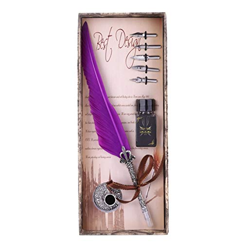 Garsent Retro Penna Piuma, Calligrafia Dip