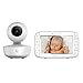 Motorola MBP 55 - Video Baby Monitor portatile con display LCD a colori da 5,0 ", modalità eco e visione notturna, Stargrip incluso - Bianco