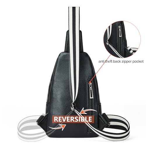 Mroede Sling Bag Crossbody Bags for Women Small Cross Body Bag Fanny Packs Chest Sling Purse for Daily Travel Leisure Sport by Mroede - Used condition - Image 6