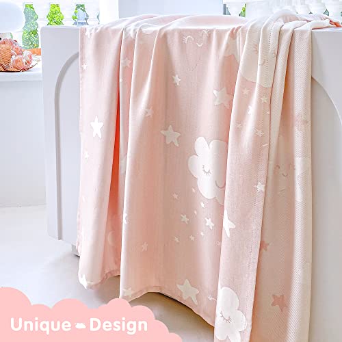 Image of AmyHomie Cooling Throw Blanket for Kids, 100% Rayon Derived from Bamboo
