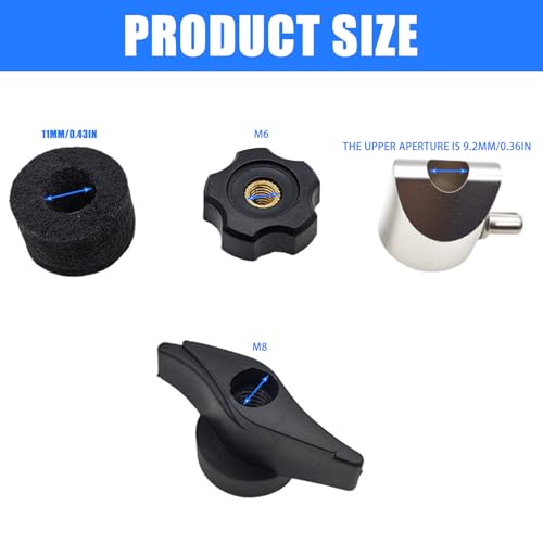 Accesorios para Soporte de Platillos de Batería Ajustables miniatura 7