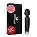 Produktbild Sterkmann Magic Wand Massager | Massagestab Kabelloser Elektrisch Inklusive Aufsatz - 20 Verschiedene Vibrationsarten 8 Geschwindigkeiten - inkl. Reisetasche (Schwarz)
