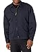 Bulwark Flame Resistant 9 oz Twill Cotton Excel FR Regular Zip-In and Zip-Out Jacket, Navy, Large