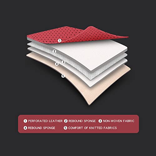 Blingbear Full Coverage Leather Car Seat Covers 5 Seats Universal Fit For Most Cars Trucks And Suvs With Waterproof Leatherette In Automotive Seat Cover Accessories (Wine Red) #TOP5