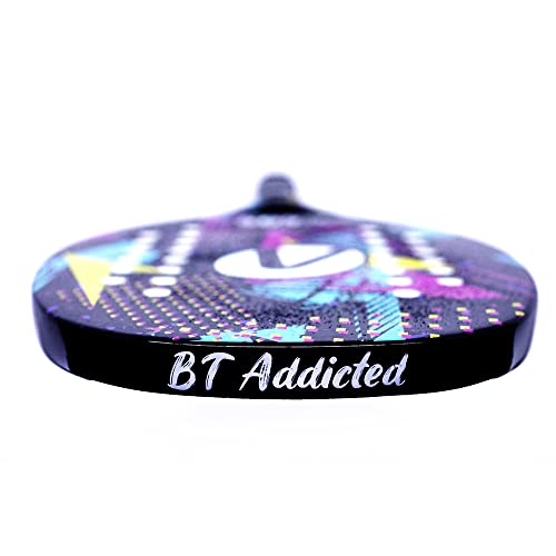 Acte, Raquete de Beach Tennis 85% Fibra de Vidro 15% Carbono BT595 - Preto