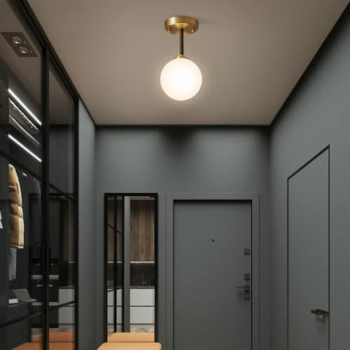 Petite suspension résolvant le manque de lumière dans une allée ou chambre