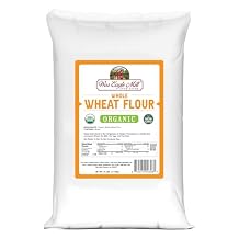 War Eagle Mill Organic Whole Wheat Flour, 25 Pounds