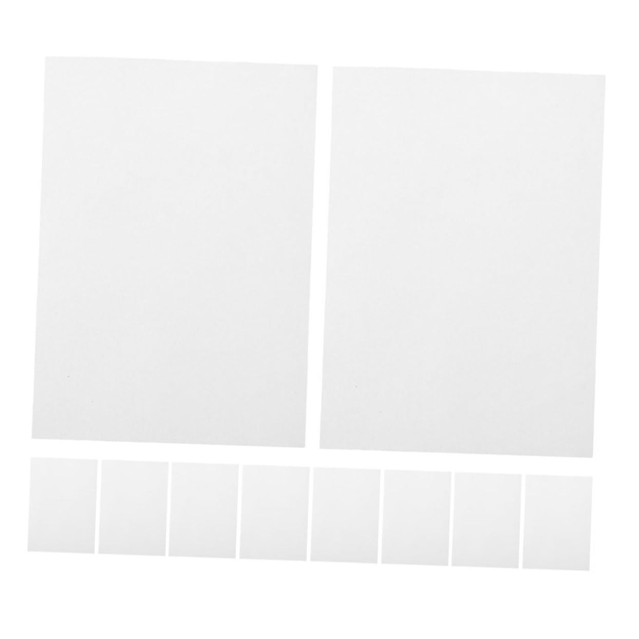 Gogogmee Embroidery Accessories 10pcs Water-Soluble Stabilizer Stabilizer for Embroidery Machines A5 Size