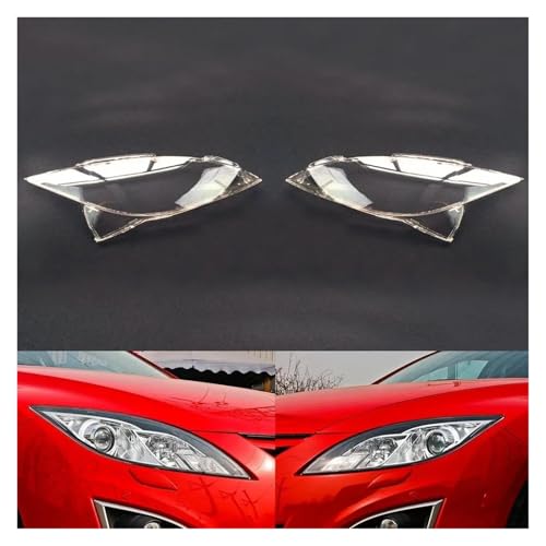 Lentille en verre coque avant Mazda 6 pour remplacer un phare jauni ou brisé
