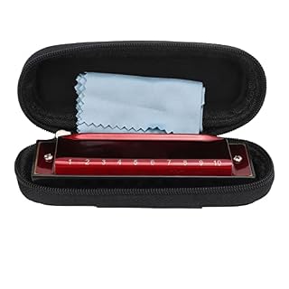 Omabeta Harmonica buccal professionnel durable pour débutants – Bonne intonation – Cultivez l’intérêt pour la musique pour les étudiants pour la performance pour jouer (rouge) - Les Beatles, Paul McCartney, John Lennon, RIngo Starr, George Harrison Omabeta Harmonica buccal professionnel durable pour débutants - Bonne intonation - Cultivez l'intérêt pour la musique pour les étudiants pour la performance pour jouer (rouge) – Image 3