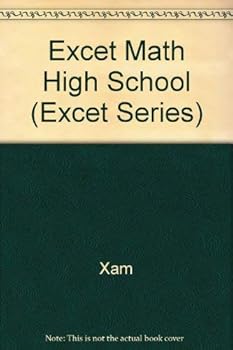 Paperback Excet Math High School Book