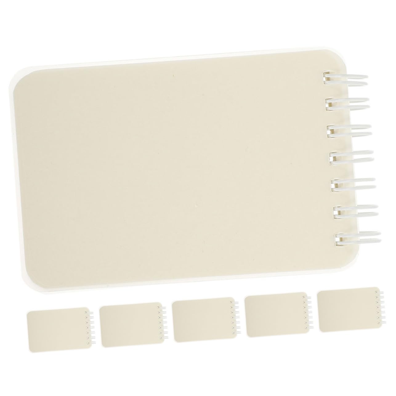 Gadpiparty 5 Series Libro De Bobinas Cuadernos Espirales Memorándum Cuaderno De Bolsillo Para Mini Bloc De Notas Para Escribir Plataforma De Nota Pequeña Papel 6 Piezas X 5