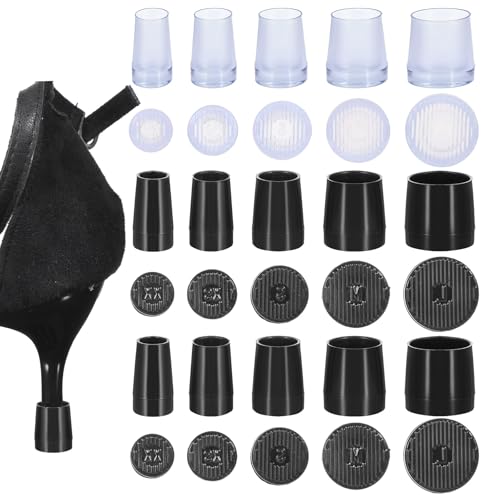 15pairs Heel Caps For High Heelsheel Cap Protectorsheels Repair Cap Covers Fo...