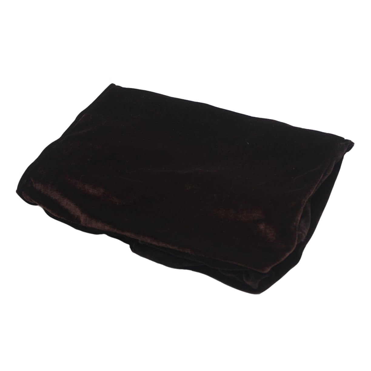 HAWILLOSCH Protective Velvet Piano Seat Cover for Piano Bench Installation and Brown