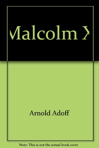Malcolm X (Crowell biographies) 0690514158 Book Cover