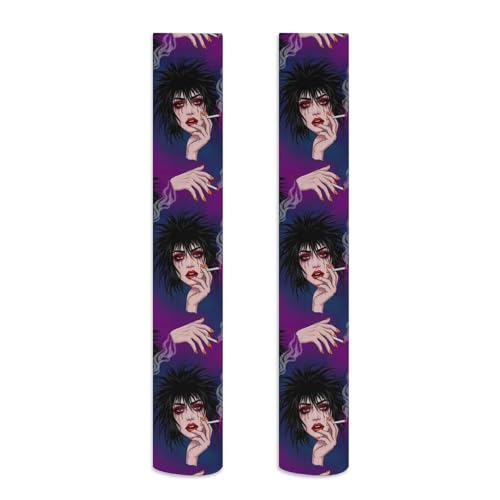 Compression Tube Socks Long For Soccer Football Sports Women Girls4