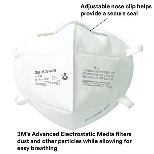 3M 29353 N95 Particulate Respirator 9502+ thumb #1