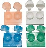 Packung mit 4, 8 oder 12 Stück: Perfekt, damit Sie jeden Monat einen brandneuen Objektivbehälter haben können. Die Farben werden nach dem Zufallsprinzip verpackt und versendet