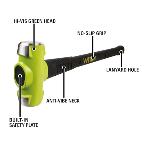 Image of Wilton B.A.S.H 24 inch Sledge Hammer, 10 Lb Head (21024)
