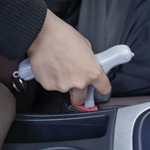 Buckle Release Tool - Compatible with Baby Car Seat, Stroller, Vehicle Buckle & Other Push Button Device - Easy Buckle Release Aid for Arthritis, Long Nails & Elderly (Grey) - Thumbnail 6