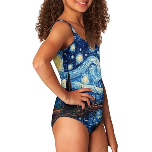 Image of YEXIATODO Kids One Piece Swimsuit for Teen Girls Womens Bathing Suit High Waist Bikini Set Girls Swimsuit for 7-18 Years Old