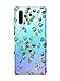 Oihxse Clair Case Compatible avec Oppo Find X Coque en Silicone Transparent Motif Fleur Floral Feuilles Motif pour Filles Femmes Antichoc Housse Protection TPU Bumper Cover(11)