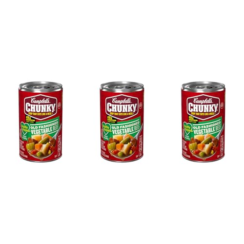 Image of Campbell's Chunky Healthy Request Vegetable Beef Soup, 18.8 Oz (3 Pack)