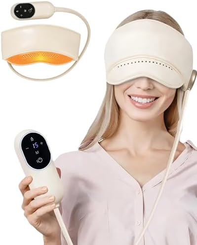 How to Create a Sleep Routine for Anxiety and Deep Rest Sleep Mask with Heat,4 Modes 3 Temperature Settings,6 Airbags Com...