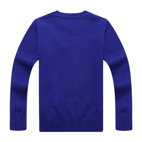 Richie House Girls' Pull Sweater with Heart Artwork Intarsia in Front RH11713