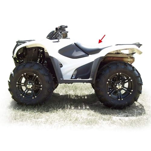 CHEDA Seat Cover Compatible with 2000 2001 2002 2003 2004 2005 2006 Honda Rancher 350 Black