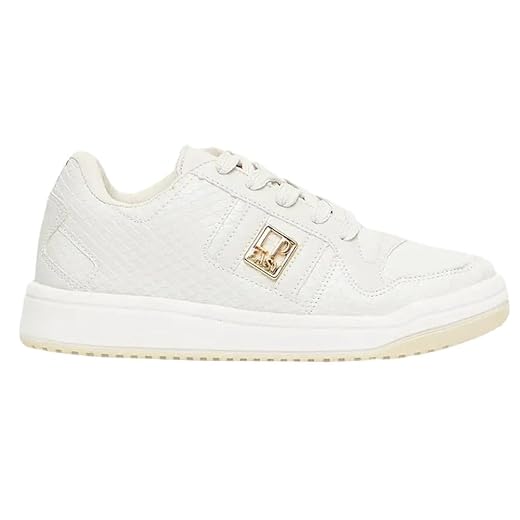 Tênis Com Textura Lança Perfume Easy Feminino - Off White