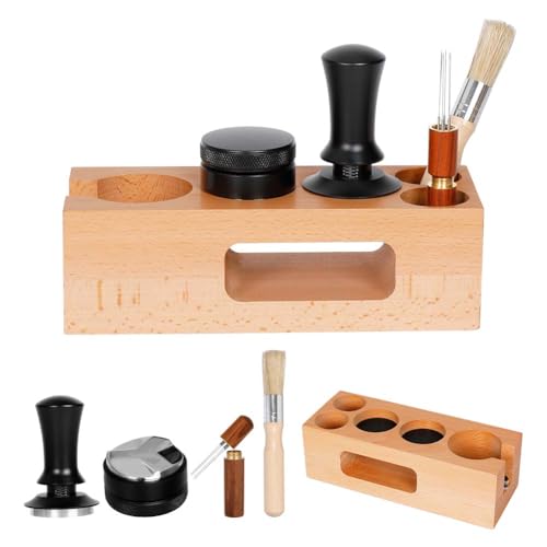 Depth Espresso Tamper Set: 51mm Espresso Tool Kit with Espresso T...