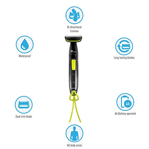 Image of Syska BGT300 UltraTrim Body Groomer (Black Green)