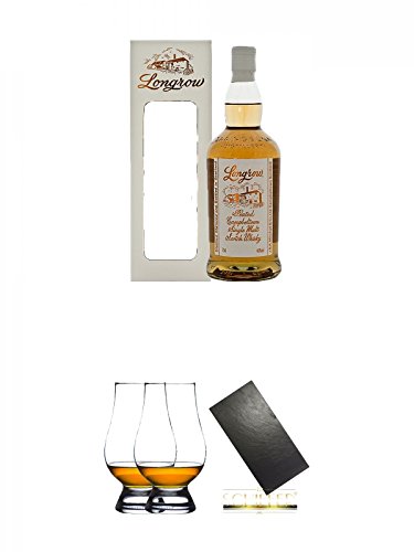 Longrow Peated Single Malt 0,7 Liter + The Glencairn Glass Whisky Glas Stölzle 2 Stück +...