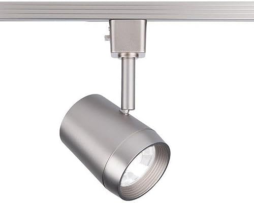 WAC Lighting H-7011-930-BN LED 7011 Oculux Head H Track Fixture, níquel cepillado