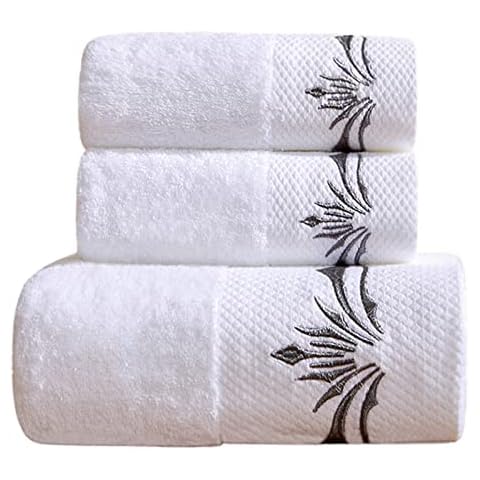 Sunshinejing Luxury 900 GSM Bath Towel Set Cover
