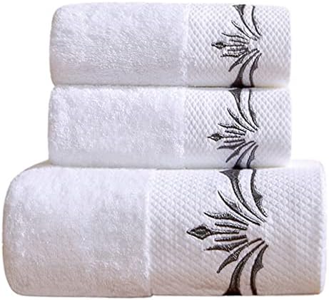 Premium Cotton Towel Set 900 Gram;1 Large Bath Towels,1 Hand Towel & 1 Washcloth,Luxury Bathroom Super Soft and Highly Absorbent,Hotel & Spa Quality