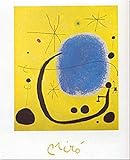 Buyartforless L'oro Dell'azzurro by Joan Miro 20x16 Art Print Poster