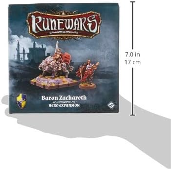 Miniatura 4 de Runewars Baron Zachareth Games, Multicolor