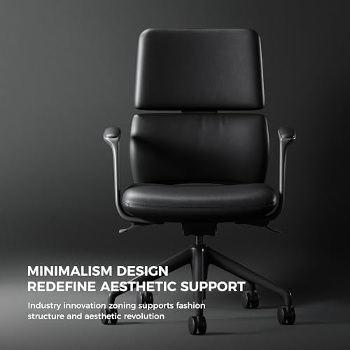 Luxury executive leather office chair