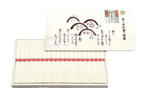 G-6[手延そうめん揖保乃糸]ひねDS上級品 赤帯 40束