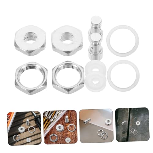 Kit de 4 válvulas flotantes de acero inoxidable y silicona para ollas eléctricas a presión, repuestos universales miniatura 4