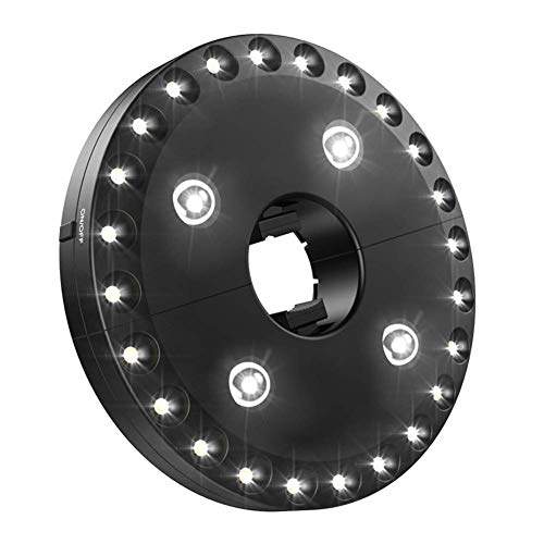 Phnirva LED Parasol Umbrella Light for Patio Grass Veranda Terrace Festive Party Camping